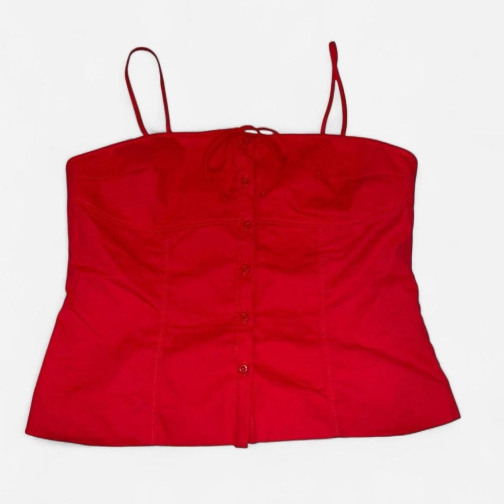 Missguided + Vibrant Red Camisole Top